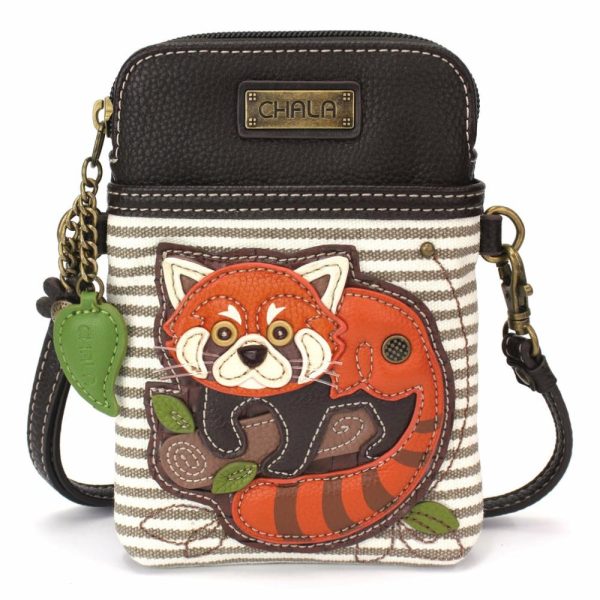 Crossbodies |  Cellphone Xbody – Red Panda Crossbodies Crossbodies