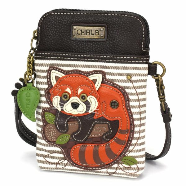 Crossbodies |  Cellphone Xbody – Red Panda Crossbodies Crossbodies