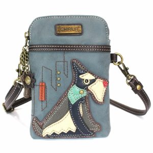 Crossbodies |  Cellphone Xbody – Schnauzer Crossbodies Crossbodies