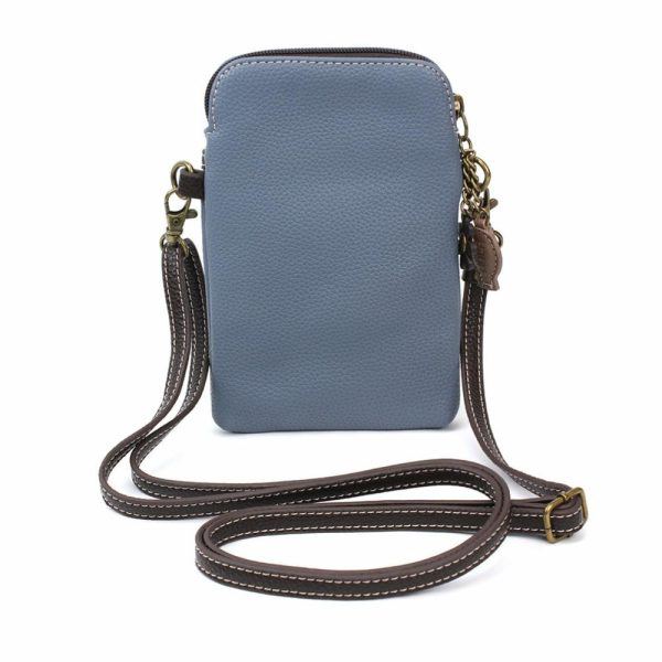 Crossbodies |  Cellphone Xbody – Slim Cat Crossbodies Blue Approx