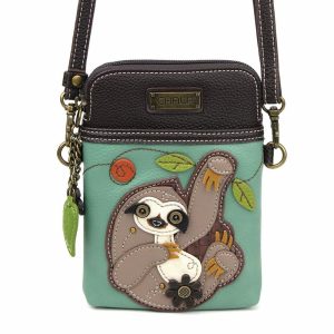 Crossbodies |  Cellphone Xbody – Sloth Crossbodies Crossbodies