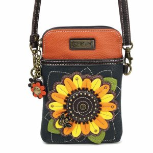 Crossbodies |  Cellphone Xbody – Sunflower Crossbodies Crossbodies