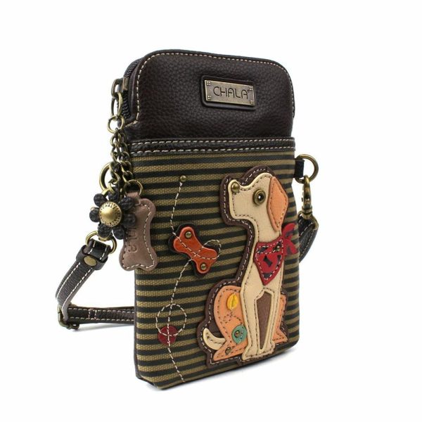 Crossbodies |  Cellphone Xbody – Yellow Lab Crossbodies Crossbodies