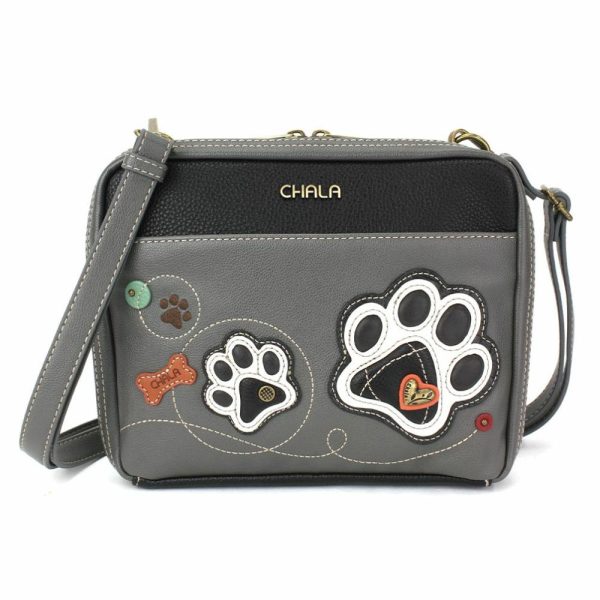 Crossbodies |  Companion Organizer Xbody – Pawprint Crossbodies Crossbodies