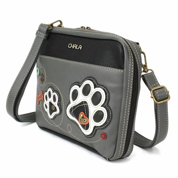 Crossbodies |  Companion Organizer Xbody – Pawprint Crossbodies Crossbodies