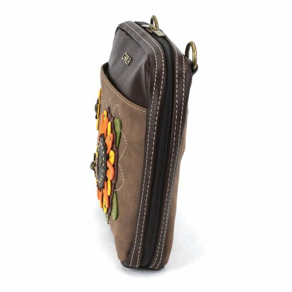 Crossbodies |  Companion Organizer Xbody – Sunflower Crossbodies Brown