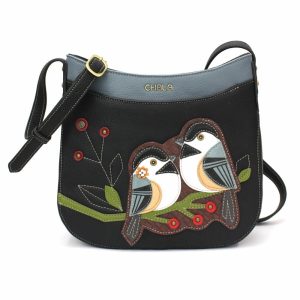 Crossbodies |  Crescent Crossbody – Chickadee Crossbodies Black Approx