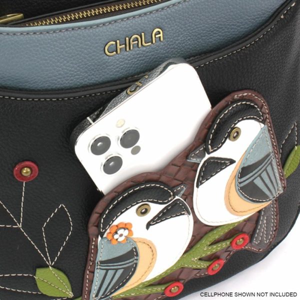 Crossbodies |  Crescent Crossbody – Chickadee Crossbodies Black Approx