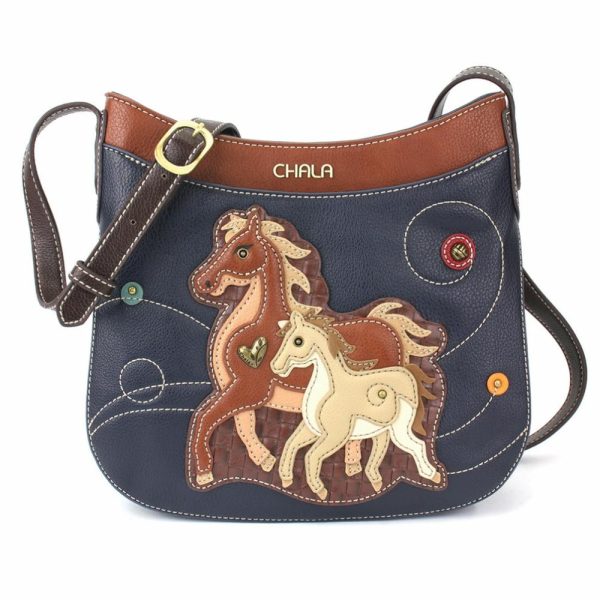 Crossbodies |  Crescent Crossbody – Horse Family Crossbodies Crossbodies