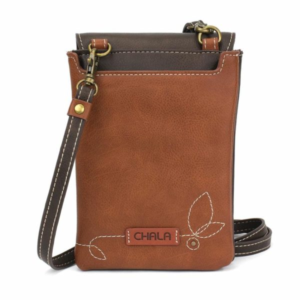 Crossbodies |  Criss Cellphone Xbody – Rfid – Sunflower Crossbodies Brown Approx