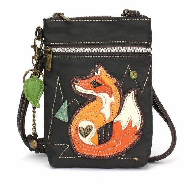 Crossbodies |  Cv – Cellphone Xbody – Fox A Crossbodies Brown Approx