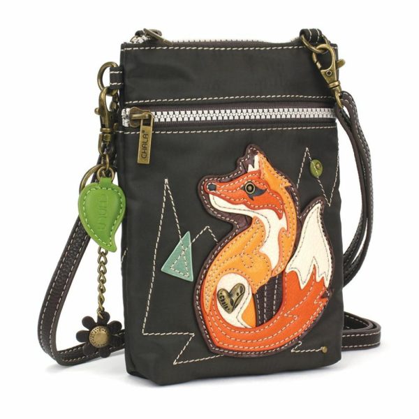 Crossbodies |  Cv – Cellphone Xbody – Fox A Crossbodies Brown Approx