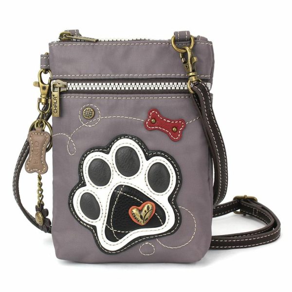 Crossbodies |  Cv – Cellphone Xbody – Pawprint Crossbodies Crossbodies