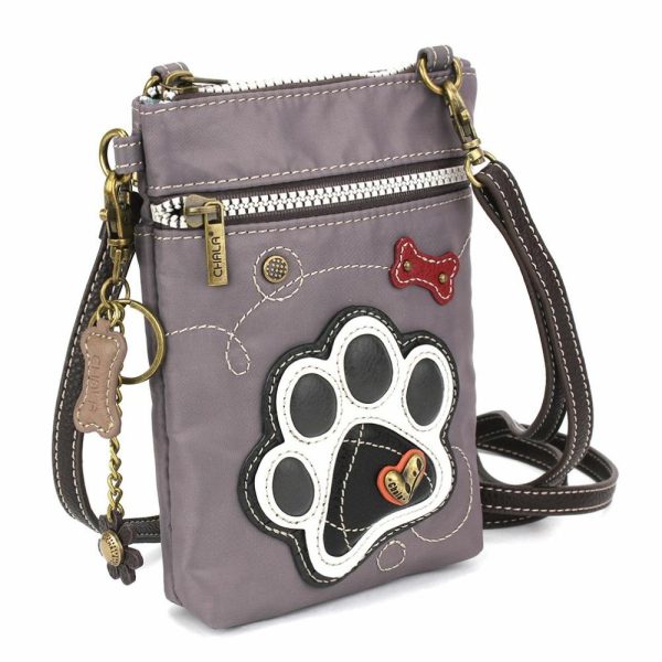 Crossbodies |  Cv – Cellphone Xbody – Pawprint Crossbodies Crossbodies