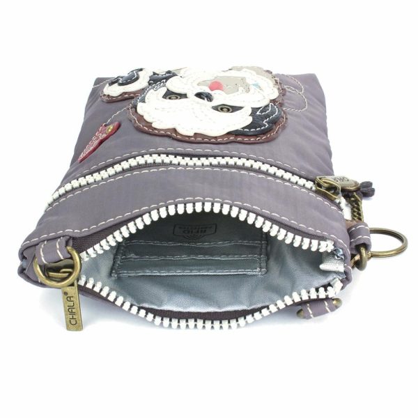 Crossbodies |  Cv – Cellphone Xbody – White Shih Tzu Crossbodies Crossbodies