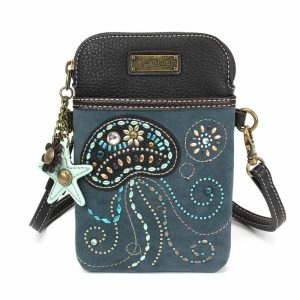 Crossbodies |  Dazzled Cellphone Xbody – Jellyfish Crossbodies Crossbodies