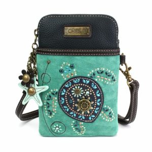 Crossbodies |  Dazzled Cellphone Xbody – Sea Turtle Crossbodies Crossbodies