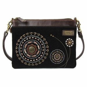 Crossbodies |  Dazzled Mini Crossbody – Starburst Crossbodies Black Approx