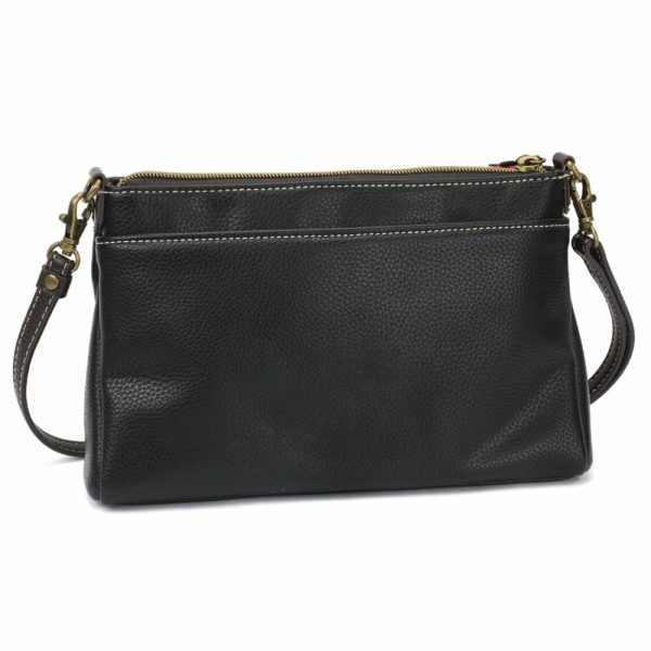 Crossbodies |  Deluxe Crossbody – Chickadee Crossbodies Black Approx