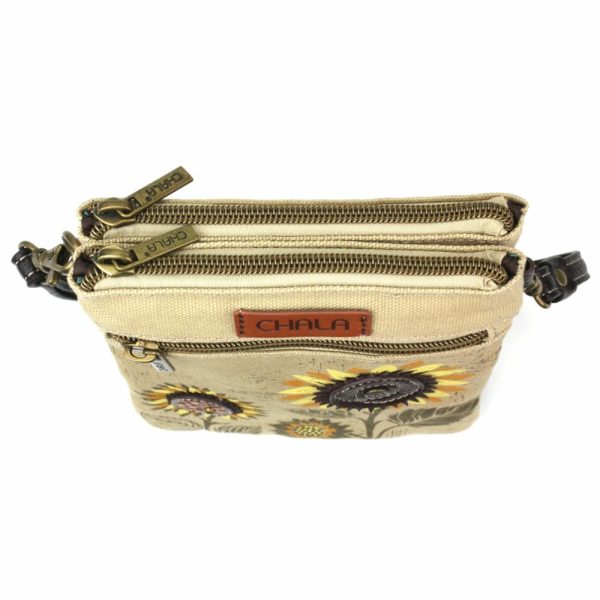 Crossbodies |  Double Pocket Xbody – Sunflower Crossbodies Crossbodies