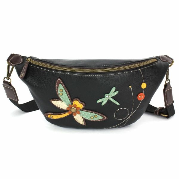 Crossbodies |  Fanny Pack – Dragonfly Crossbodies Black Approx