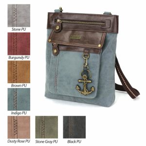 Crossbodies |  Gemini Crossbody – Anchor Crossbodies Black