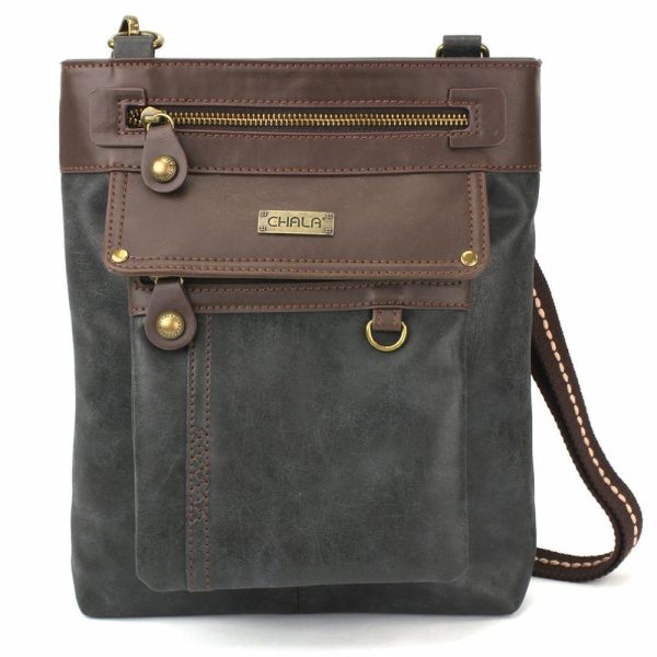 Crossbodies |  Gemini Crossbody – Anchor Crossbodies Black