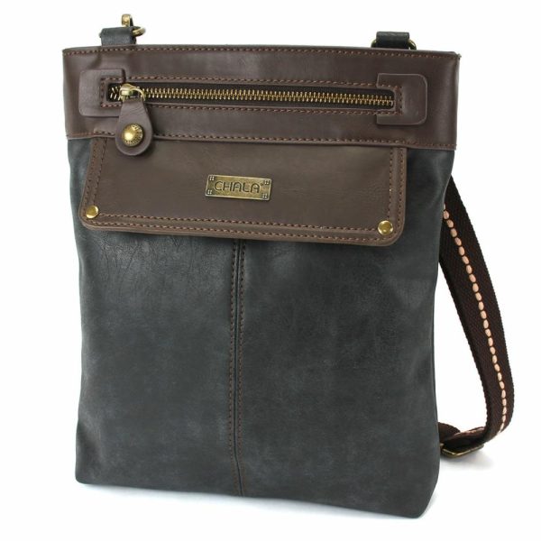 Crossbodies |  Gemini Crossbody – Anchor Crossbodies Black