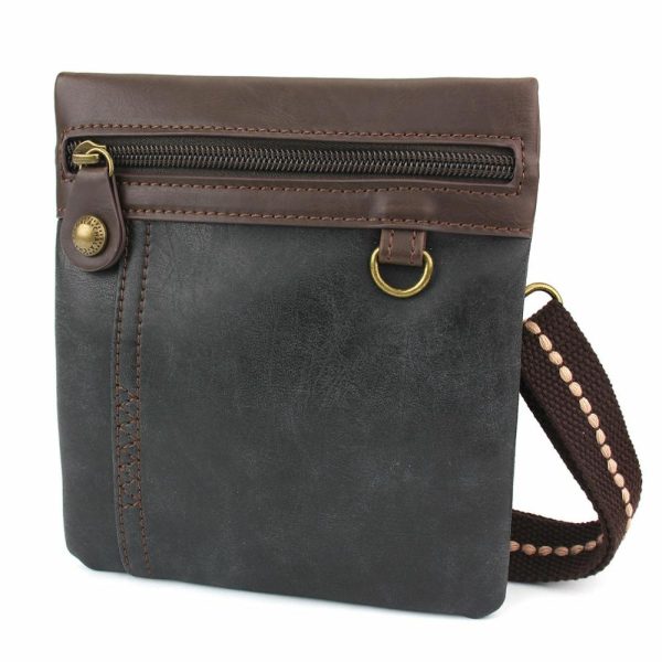 Crossbodies |  Gemini Crossbody – Anchor Crossbodies Black