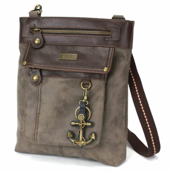 Crossbodies |  Gemini Crossbody – Anchor Crossbodies Black