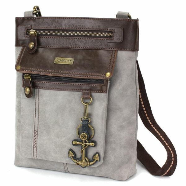 Crossbodies |  Gemini Crossbody – Anchor Crossbodies Black