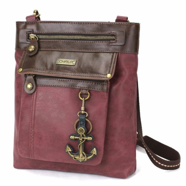 Crossbodies |  Gemini Crossbody – Anchor Crossbodies Black