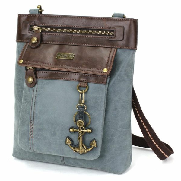 Crossbodies |  Gemini Crossbody – Anchor Crossbodies Black