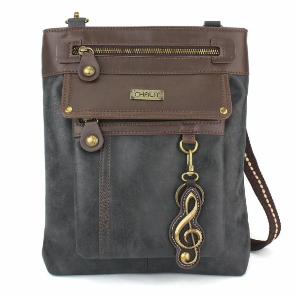 Crossbodies |  Gemini Crossbody – Clef Crossbodies Black