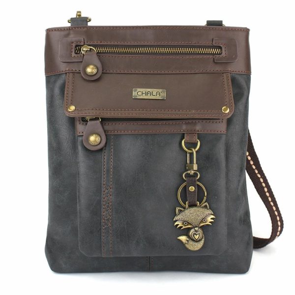 Crossbodies |  Gemini Crossbody – Fox Crossbodies Black