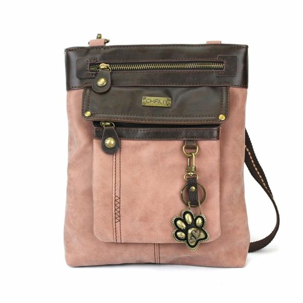 Crossbodies |  Gemini Crossbody – Pawprint Crossbodies Black