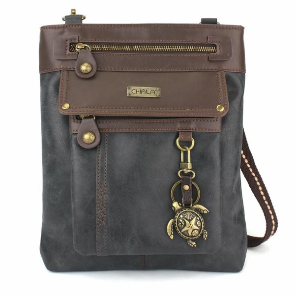 Crossbodies |  Gemini Crossbody – Turtle Crossbodies Black