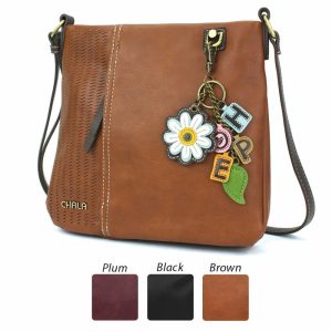 Crossbodies |  Lasercut Crossbody – Charming Charms Daisy+Hope Crossbodies Black