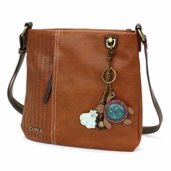 Crossbodies |  Lasercut Crossbody – Mini Keychain Turtle Crossbodies Black