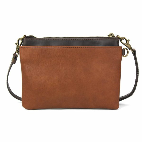 Crossbodies |  Lasercut Mini Crossbody – Cat Crossbodies Brown Approx