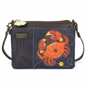 Crossbodies |  Lasercut Mini Crossbody – Orange Crab Crossbodies Crossbodies