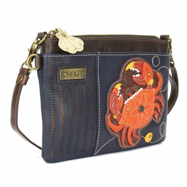 Crossbodies |  Lasercut Mini Crossbody – Orange Crab Crossbodies Crossbodies