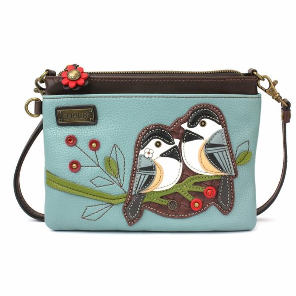 Crossbodies |  Mini Crossbody – Chickadee Crossbodies Blue Approx