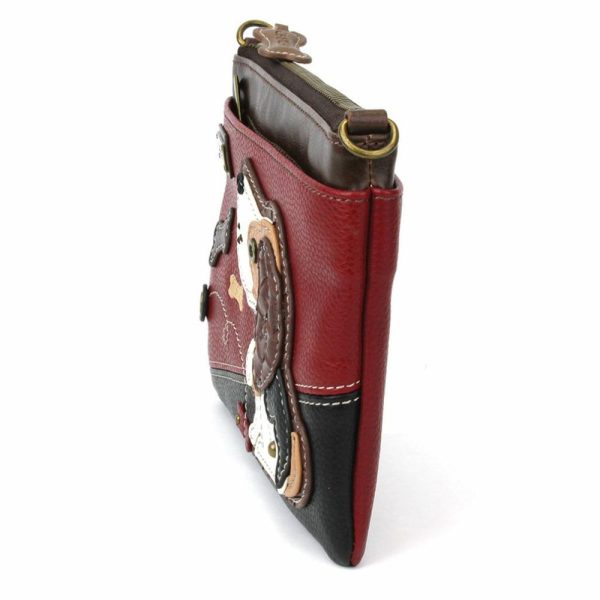 Crossbodies |  Mini Crossbody – Dog A Crossbodies Burgundy Approx