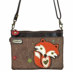 Crossbodies |  Mini Crossbody – Fox Crossbodies Brown Approx