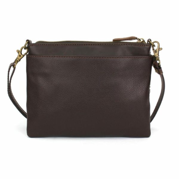 Crossbodies |  Mini Crossbody – Golden Cocker Crossbodies Brown Stripe Approx