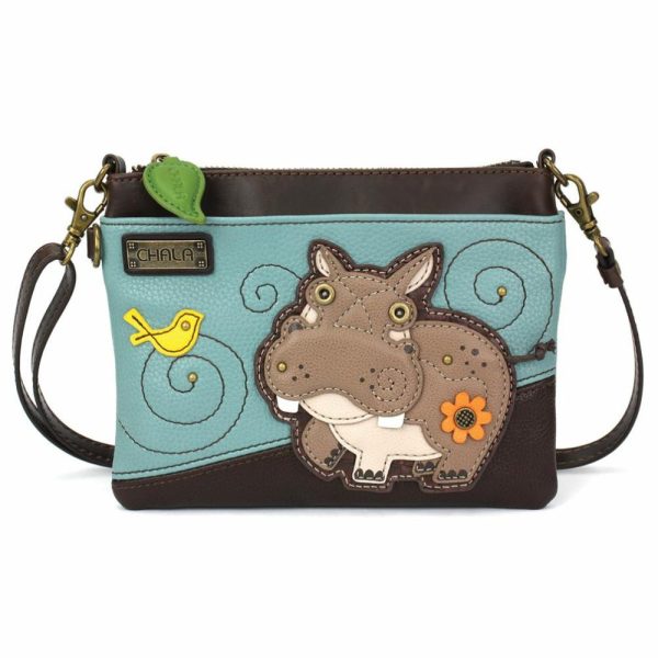 Crossbodies |  Mini Crossbody – Hippo Crossbodies Blue Approx