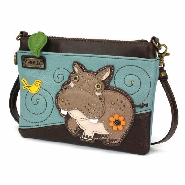 Crossbodies |  Mini Crossbody – Hippo Crossbodies Blue Approx