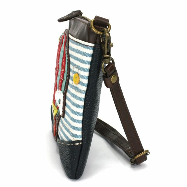 Crossbodies |  Mini Crossbody – Hot Air Balloon Crossbodies Blue Stripe Approx