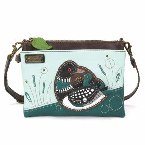 Crossbodies |  Mini Crossbody – Loon Bird Crossbodies Blue Approx